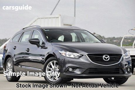 Grey 2013 Mazda 6 Wagon Sport