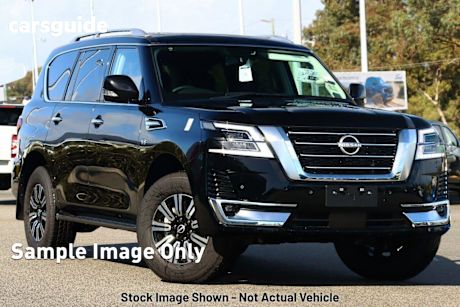 Black 2024 Nissan Patrol Wagon TI-L