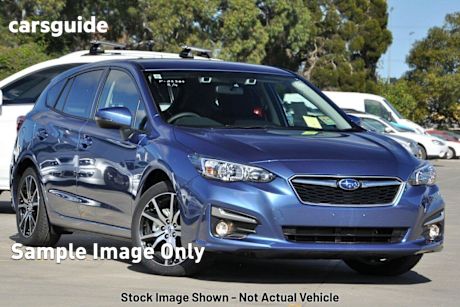 Blue 2018 Subaru Impreza Hatchback 2.0I-L (awd)