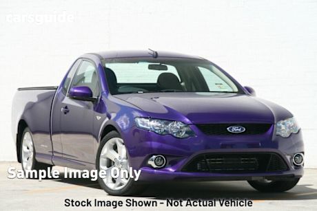 Blue 2009 Ford Falcon Utility XR6