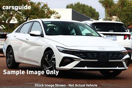White 2024 Hyundai I30 Sedan Elite