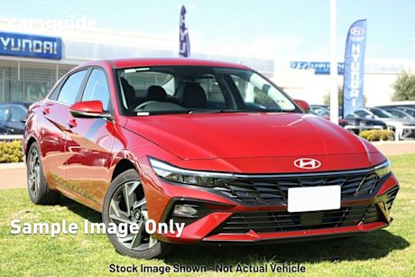 Red 2024 Hyundai I30 Sedan Elite