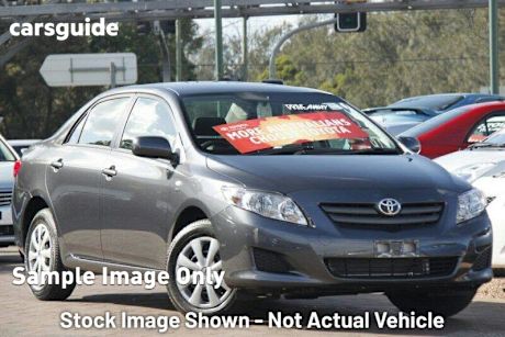 Grey 2009 Toyota Corolla Sedan Ascent
