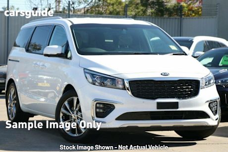 White 2019 Kia Carnival Wagon S