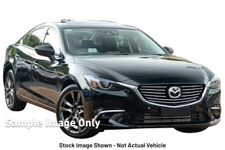 Black 2015 Mazda 6 Sedan Atenza