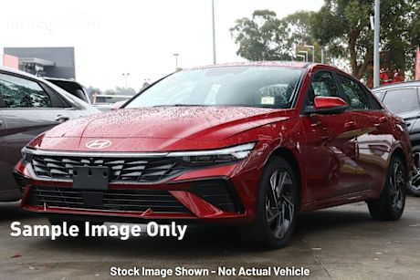 Red 2025 Hyundai I30 Sedan Premium