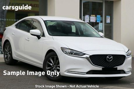 White 2023 Mazda 6 Sedan G25 Touring