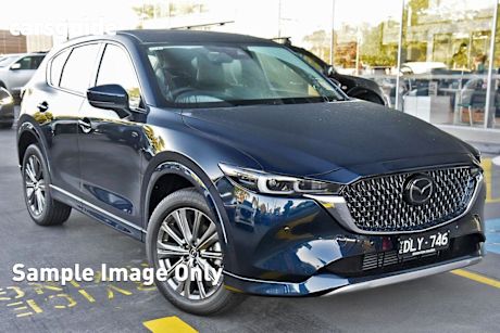 Blue 2024 Mazda CX-5 Wagon G35 Akera Turbo (awd)