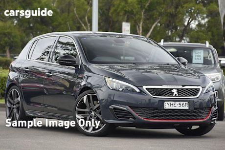 Blue 2015 Peugeot 308 Hatch GTI 250 F