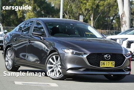 Grey 2022 Mazda 3 Sedan G20 Evolve