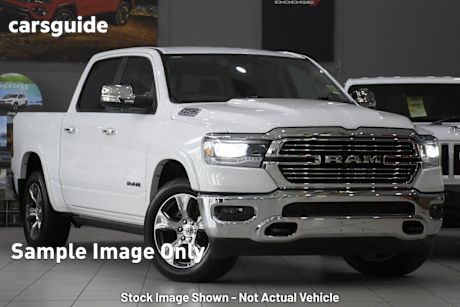 Blue 2024 Ram 1500 Crew Cab Utility Laramie Sport Rambox Mhev