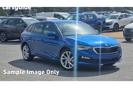 Blue 2022 Skoda Scala Hatchback Ambition 85TSI