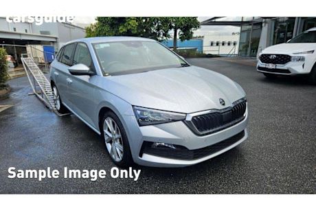 Silver 2022 Skoda Scala Hatchback Signature 110TSI