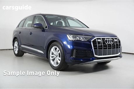Blue 2023 Audi Q7 Wagon 45 TDI Quattro Mhev