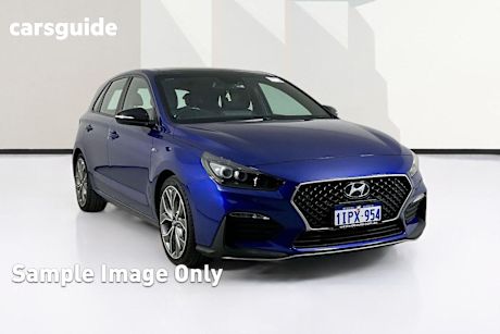 Blue 2020 Hyundai I30 Hatchback N Line Premium