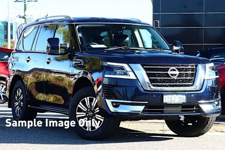 Blue 2022 Nissan Patrol Wagon TI-L 4X4