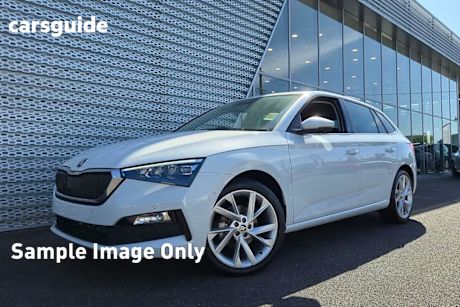 White 2024 Skoda Scala Hatchback Signature 110TSI