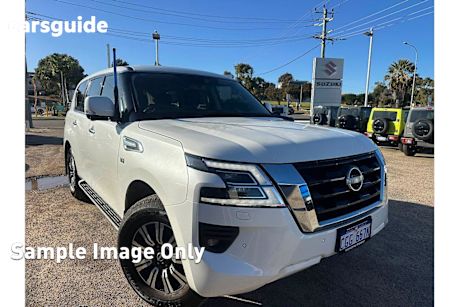 White 2022 Nissan Patrol Wagon TI (4X4)