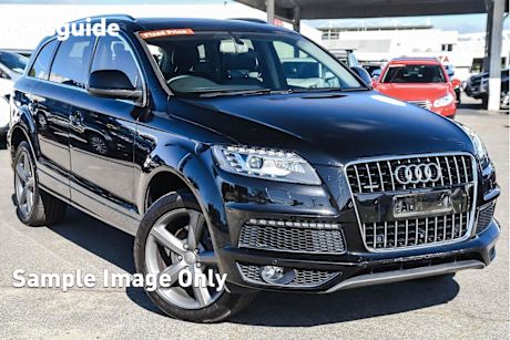 Black 2014 Audi Q7 Wagon 3.0 TDI Quattro