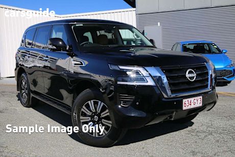 Black 2023 Nissan Patrol Wagon TI (4X4)