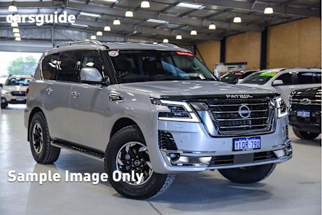 Silver 2024 Nissan Patrol Wagon TI-L 4X4