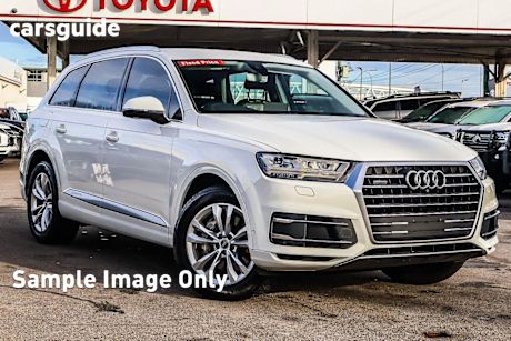 White 2015 Audi Q7 Wagon 3.0 TDI Quattro