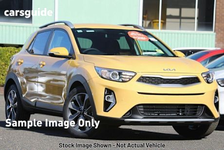 Yellow 2024 Kia Stonic Wagon Sport