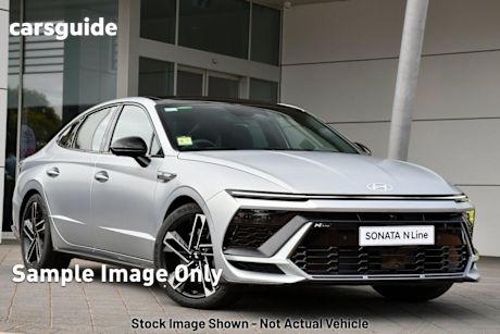 Silver 2025 Hyundai Sonata Sedan N Line