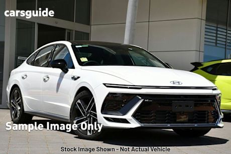 Blue 2025 Hyundai Sonata Sedan N Line