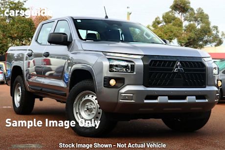 Silver 2024 Mitsubishi Triton Double Cab Pick Up GLX (4X4)