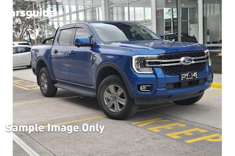 Blue 2022 Ford Ranger Double Cab Pick Up XLT 2.0 (4X4)
