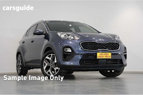 Blue 2021 Kia Sportage Wagon SX (awd)