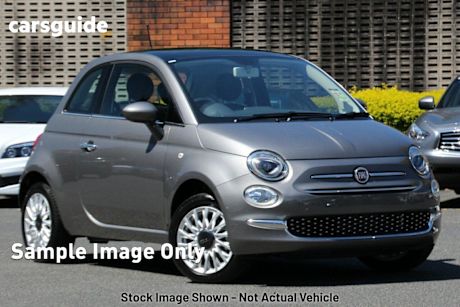 Grey 2016 Fiat 500 Hatchback Lounge