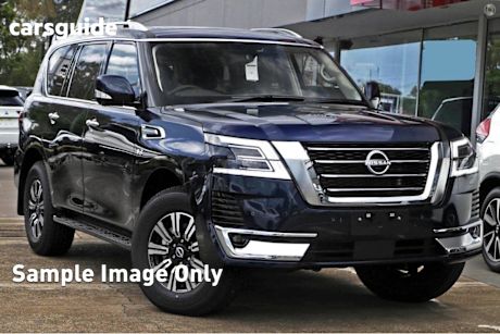 Blue 2024 Nissan Patrol Wagon TI-L (4X4)