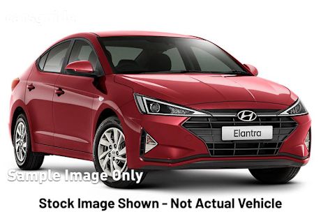 Red 2020 Hyundai Elantra Sedan GO Smartsense