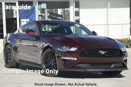 Red 2018 Ford Mustang Coupe Fastback GT 5.0 V8