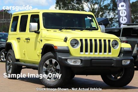 Blue 2023 Jeep Wrangler Unlimited Hardtop Overland (4X4)