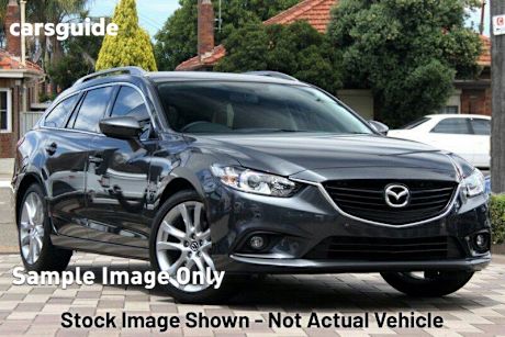 Grey 2013 Mazda 6 Wagon Touring