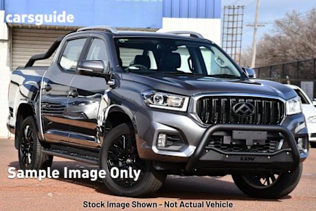 Grey 2020 LDV T60 Double Cab Utility Trailrider (4X4)