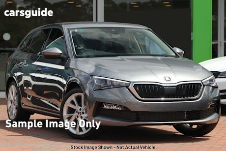 Grey 2023 Skoda Scala Hatchback Signature 110TSI
