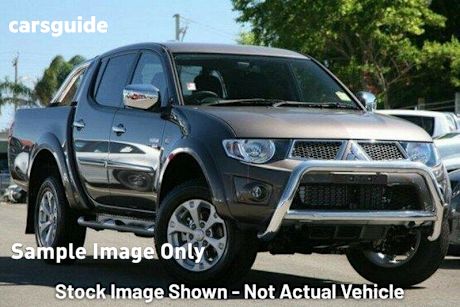 Blue 2011 Mitsubishi Triton Double Cab Utility GLX-R (4X4)