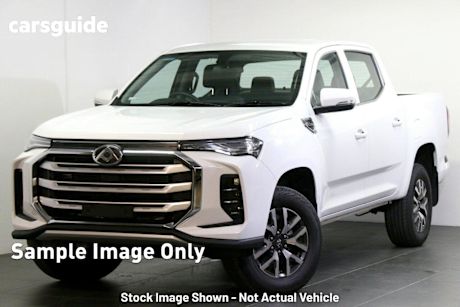 Orange 2022 LDV T60 Double Cab Utility MAX PRO (4X4)