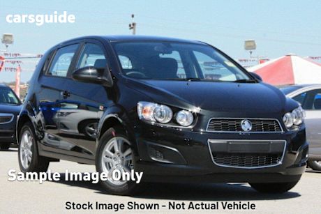 Black 2011 Holden Barina Hatchback