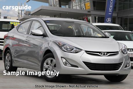 Silver 2014 Hyundai Elantra Sedan Active