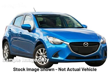 Blue 2015 Mazda 2 Hatchback Maxx
