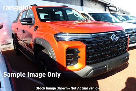 Orange 2025 LDV T60 Double Cab Utility MAX Plus (4X4)