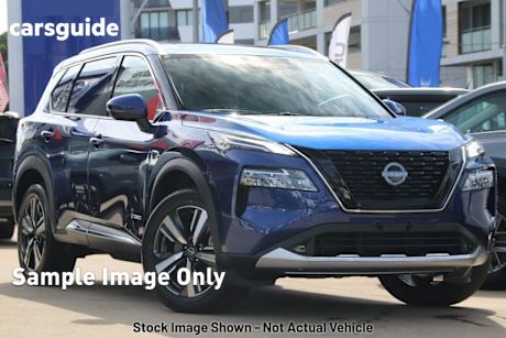 Blue 2025 Nissan X-Trail Wagon TI (4WD) E-Power (hybrid)