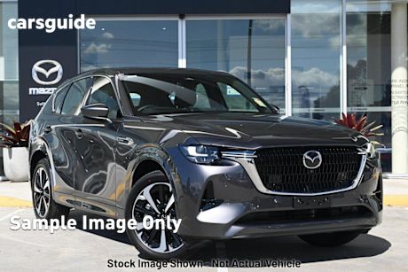 Grey 2024 Mazda CX-60 Wagon P50E Azami Phev