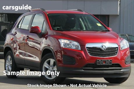 Red 2013 Holden Trax Wagon LS