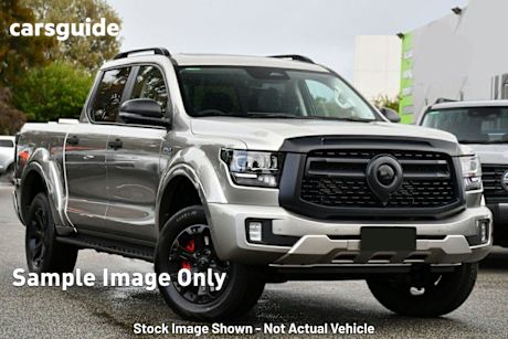 Silver 2025 GWM Cannon Alpha Dual Cab Utility Ultra Phev (4X4)